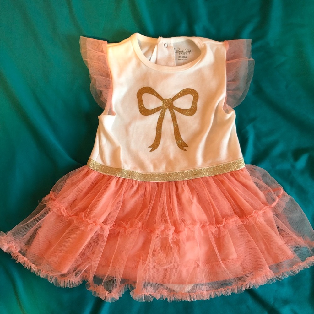 Rene Rofe 24 month pink tutu dress